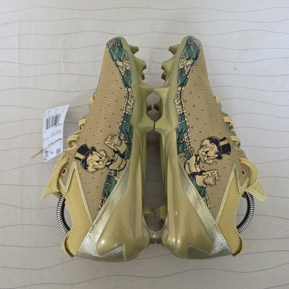 Adidas Mend Adizero Electric Scrooge McDuck Gold Football Cleats IE6557 Sz 8 NEW - Picture 8 of 13